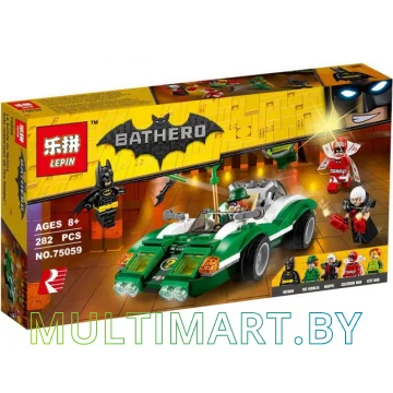 Конструктор Lepin 07059 Гоночный автомобиль Загадочника (282 детали)